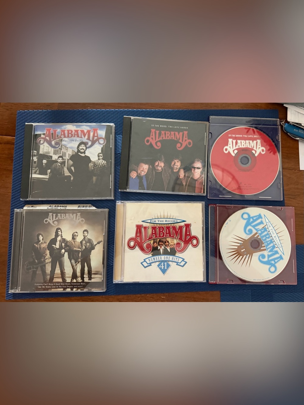 Alabama CD Lot of 6 pcs